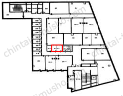 岩井本社ビル3Fの間取図