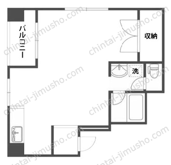 第2カツマタビル／カツマタパールマンションの間取図