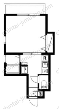月村マンションNo.23の間取図