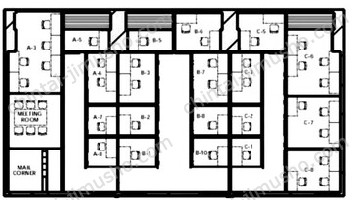 ニュー新橋ビル／ハローオフィス新橋7Fの間取図