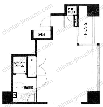 ビュロー新橋の間取図