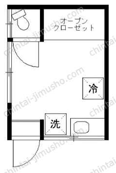 Owl place（アウルプレイス）の間取図