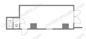 プレアス大森山王1Fの間取図