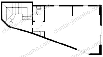 Glanffice不忍st.1Fの間取図