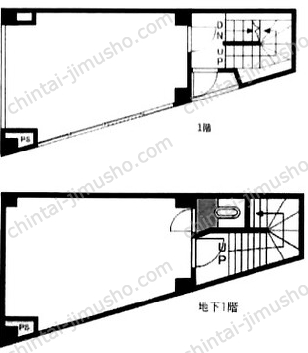 杉田ビルの間取図