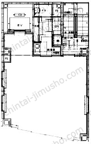 Vita Square Annex4Fの間取図