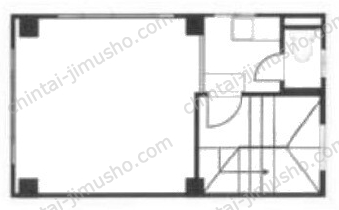 劉劉ビル4Fの間取図