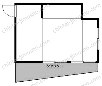 カサベルデ寺島1Fの間取図
