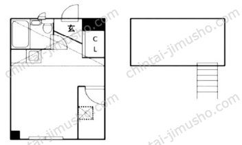 永裕ビル3階の間取図