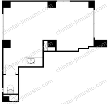 鈴木ビルの間取図