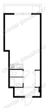 ハミルトンプラザ4階の間取図