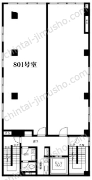 加瀬ビル101の間取図