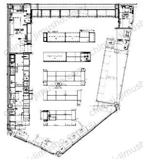 堀切3丁目貸店舗1Fの間取図