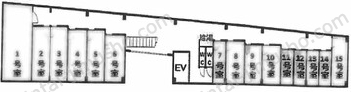 BSC日本橋／アスパ日本橋オフィス3Fの間取図