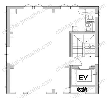 平和ビル白楽駅前4階の間取図