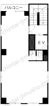 加藤ビル3Fの間取図