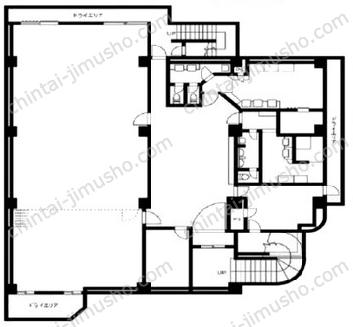 サンシャインビルB1Fの間取図