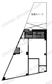 関口ビル1Fの間取図