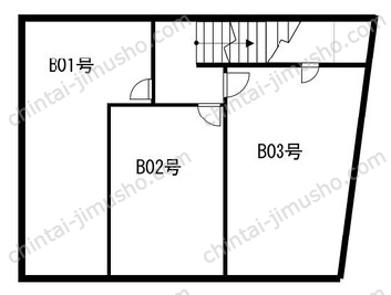 パーソナルハイツ大泉学園B1Fの間取図