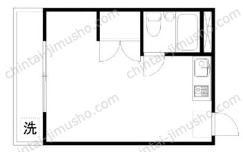 豊田コーポラス3階の間取図