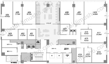 H1O日本橋茅場町の間取図