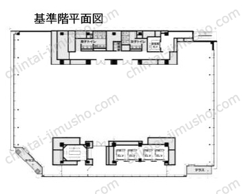 第一生命京橋キノテラス3階の間取図