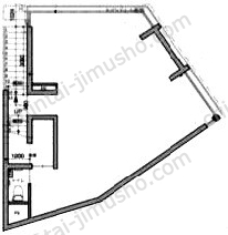 YK HERITAGE 北千住2Fの間取図