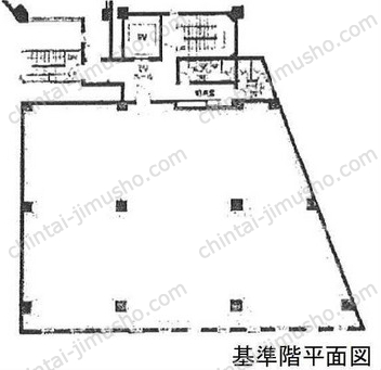 大阪ガス都市開発赤坂ビルの間取図