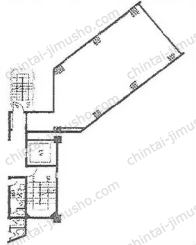大阪ガス都市開発赤坂ビルの間取図