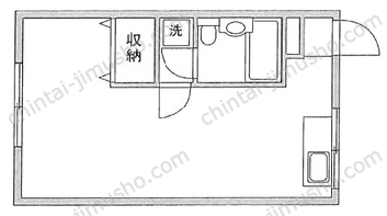 品川山本ビル4Fの間取図