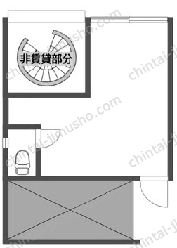 （仮称）江北4丁目貸店舗事務所1Fの間取図