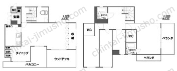 ザ・コーチハウス1Fの間取図