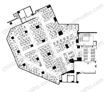 ストーク新宿／ハローオフィス西新宿の間取図