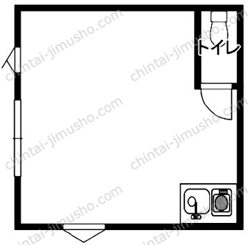 メゾン板橋1Fの間取図