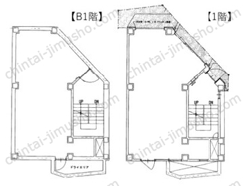 h＋神宮前／アッシュプリュス神宮前S一括貸の間取図