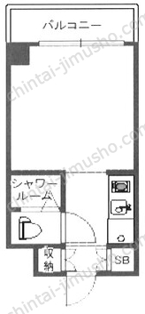 東陽ビルディングの間取図