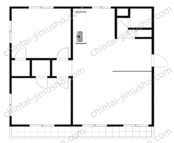 慶成ビル3Fの間取図