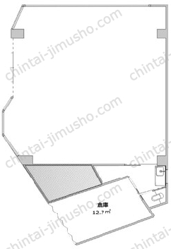 平川ビル1Fの間取図