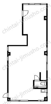 KSハイツ1Fの間取図