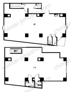 River land一括貸の間取図