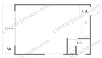 第2宮廷マンションの間取図