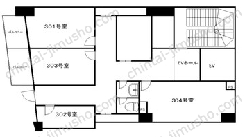 安藤ビルの間取図