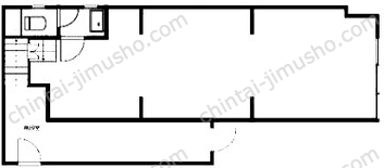 （仮称）綾瀬1丁目複合ビル1Fの間取図