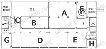 Imas Itabashi Base4Fの間取図