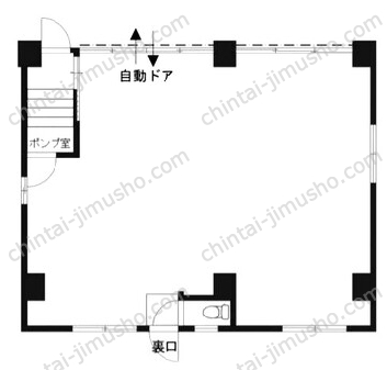窪田ビル1Fの間取図