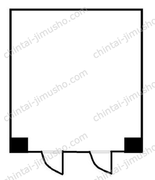 さんろーどダイヤモンドマンション1階の間取図