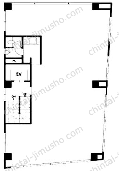 浅沼ビル3Fの間取図