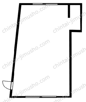 齋藤貸店舗1Fの間取図