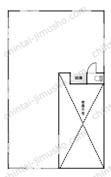 関輪ビル1Fの間取図