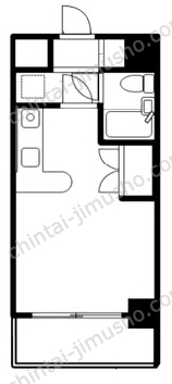 T's garden南柏6Fの間取図